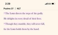 the lord directs the steps of the godly he delights in every detail of their lives