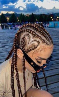 Blue Natural Hair, Boxer Braids Hairstyles, Hairstyles With Curled Hair, Rave Braids, 1960s Hair, Hair Inspiration Long, 50 Hair, Balayage Hair Dark, Cute Braided Hairstyles