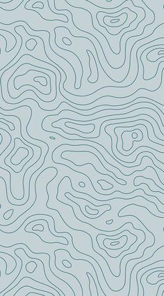 an abstract pattern with wavy lines in grey and green colors on a light gray background