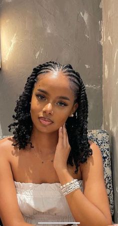 Short Box Braids Hairstyles, Twisted Hair, Protective Hairstyles For Natural Hair, African Hair Braiding Styles, Braided Cornrow Hairstyles, Natural Hair Twists, Cute Box Braids Hairstyles, Quick Braided Hairstyles, Twist Braid Hairstyles