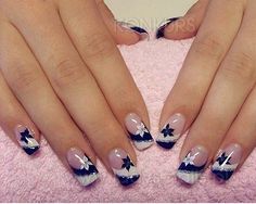 Black And White Nail Art Design - World inside pictures Cowboy Nails, Black And White Nail Art, White Nail Art, Best Nail Art Designs, White Nail, Acrylic Nail Art