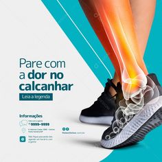 an advertisement for the foot reflex clinic with a woman's legs and her leg showing pain