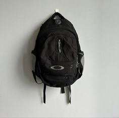 Black Backpack Aesthetic, Streetwear Backpack, Vintage Prada Bag, Military Aesthetic, Backpack Essentials, Closet Tour