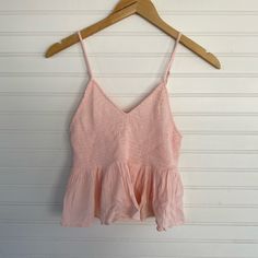 Kiwi + Punch Ice Pink V-Neck Cami Fit And Flare Blouse Nwt Size S New With Tags, Never Worn Size Small Adjustable Straps Ruched Fit And Flare Flowy Style Feminine V-neck Crop Top For Summer, Feminine V-neck Crop Top For Beach, Fitted V-neck Tank Top For Spring, Casual Pink V-neck Top For Summer, Spring Cotton V-neck Tank Top, Trendy V-neck Top For Vacation, Trendy V-neck Camisole For Day Out, Summer Cotton V-neck Top For Day Out, Trendy V-neck Tank Top For Spring