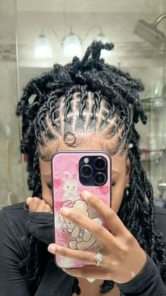 #locs #locstyles #locstylesforwomen #hairstyles #blackwomenhairstyles Loc Styles Female, First Day Of School Loc Styles, Loc Styles For Medium Length Hair, Back To School Loc Styles, Female Locs Hairstyles, Cute Dreads Hairstyles Black Women, Back To School Hairstyles Locs, Dread Hairstyles Women, Locs Retwist Hairstyles