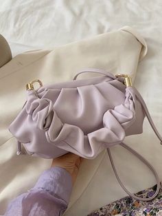 Pu Leather Bag, Purple Bags, Shoulder Messenger Bag, Womens Purses