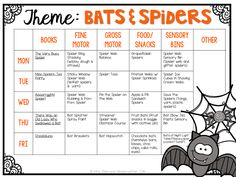 bats and spider's game for kids to play in the halloween themed classroom or home