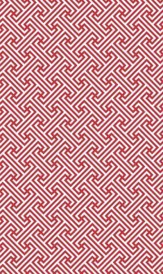 an abstract red and white pattern