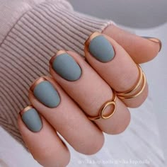 Matte French Tip Nails, Short Matte Nails, Monochromatic Nails, French Nail Tips, Short Acrylics, 2024 Nails, French Nail