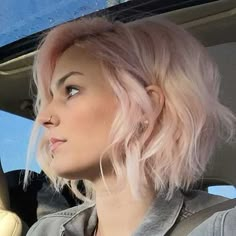 25 Short Hair Color 2014 – 2015 | http://www.short-haircut.com/25-short-hair-color-2014-2015.html Mid Hairstyles, Kort Bob, Short Hair Color, Pastel Hair, Long Hairstyles, Short Bob Hairstyles, 인물 사진