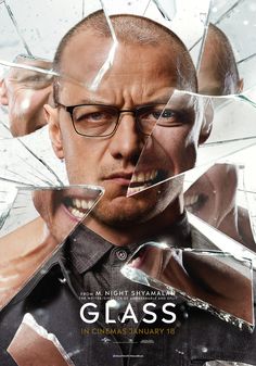 Glass (2019) [770 x 1100] M.night Shyamalan, Split Movie, Supernatural Abilities, Night Shyamalan, Univers Dc, Septième Art