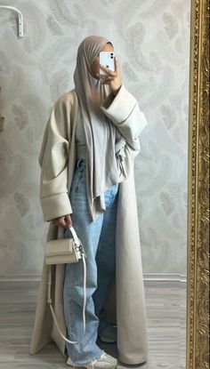 Outfits Muslim, Hijab Fashion Summer, Hijabi Fits, Modesty Outfits, Mode Zara, Modest Fashion Hijab