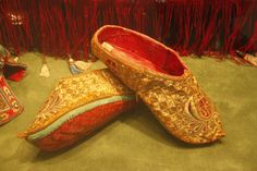 Or maybe Habibi's 'silly shoes' looked like this Silly Shoes, Flat Espadrille, Tall Boots, Old Friends, Social Network, Persian, Ottoman, Espadrilles