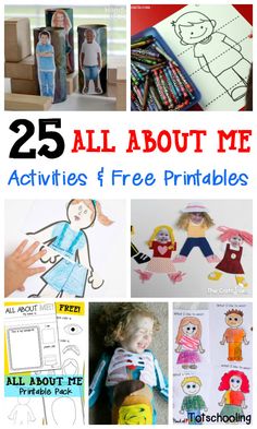 25 all about me activities and free printables