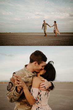 Airforce Couple, Military Family Photoshoot, Army Couples, Army Couple Photography, Navy Couple, Military Couples Photos