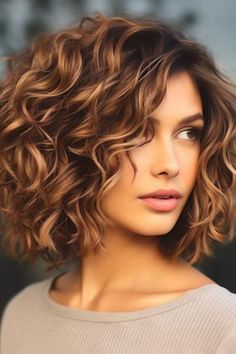 Mini Val Hair, Shoulder Length Hair With Perm, Bob Haircut Curly Wavy, Shoulder Length Hair Styles Curly, Curly Hair Women Short, Perm For Shoulder Length Hair, Cool Hairstyles Medium Hair, Bob Shoulder Length, Short Haïr Cut For Curly Hair Girl