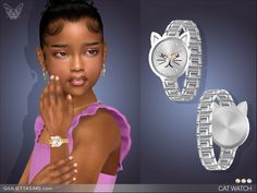 an image of a woman with jewelry on her wrist and watch in front of her face