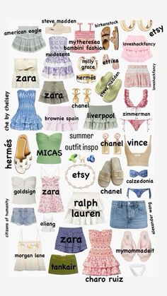 Types Of Clothes, Preppy Summer Outfits, Europe Outfits, Outfit Inspo Summer, Casual Preppy Outfits, Looks Party, Clothes And Shoes, Neue Outfits