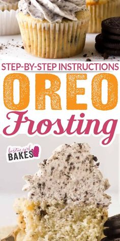 oreo frosting recipe for cupcakes and muffins