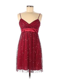 BCX Cocktail Dress Size: 9 Burgundy Dresses - used. 100% Polyester, Formal, Sweetheart, Hearts, Short, Sleeveless | BCX Cocktail Dress - Formal: Burgundy Hearts Dresses - Used - Size 9 Burgundy Cocktail Dress, Burgundy Dresses, Cocktail Dress Formal, Red Cocktail Dress, Heart Dress, Dress Party, Cocktail Dress Party, Cocktail Dress, Women Handbags