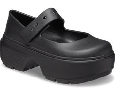 Stomp Mary Jane - Crocs Mary Jane Crocs, Crocs Mary Jane, 15th Birthday, Lug Sole, And Now, Mary Janes, Dream Closet, Clogs, Heel Height