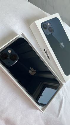 the new iphone 11 is in its box and it's still in its packaging