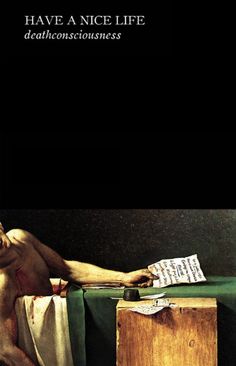 a painting of a naked man laying on a table next to a piece of paper