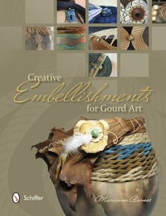 the cover of creative embellishments for court art, with pictures of hats and feathers