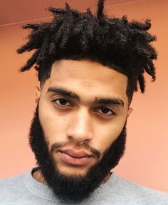 Dreads And Beard, Man With Dreads, Mens Hairstyles With Beard, Best Beard Styles, Black Beards, Beard Styles For Men