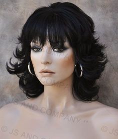 Medium Length Wig, Easy Trendy Hairstyles, Hairstyle For Short, Ladies Design, Shaggy Bob Haircut, Trendy Hairstyle, Haircuts For Medium Hair, Short Bob Haircuts