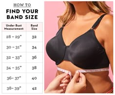 How to Measure Bra Size - Bra Sizes Chart Bedtime Stretches, Relieve Lower Back Pain, Full Bra, Bra Size Calculator