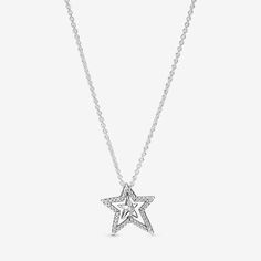 Pandora Star, Pandora Pave, Pandora Necklace, Jewelry Accessories Ideas, Jewelry Lookbook, Star Jewelry, Jewelry Inspo