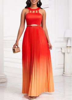 Color:Orange;Size:XXL;Package Contents:1 X Dress;Occasion:Other;Style:Bohemian; Orange Sleeveless Maxi Dress For Evening, Dinner Party Dress Classy, Orange Floor-length Maxi Dress For Beach, Orange Floor-length Maxi Dress For Evening, Floor-length Orange Beach Dress, Orange Maxi-length Sundress For Summer, Tangerine Dress, Dinner Dresses, Secret Dress