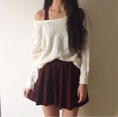 Teenage Fashion Trending, Sleeve Fashion, Outfits Casual, Knit Fashion, Girly Outfits, Mode Inspiration, Knit Jumper