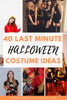 the 40 last minute halloween costume ideas