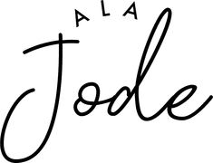 the logo for alla jolie