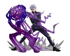 PRICES MAY VARY. From the smash-hit televised anime "Jujustu Kaisen," Satoru Gojo joins FiguartsZero! (C) Kachimi Sota, Shueisha, Magic Surround Production Committee Country of Origin: China [Set Contents] Main Body (with effect parts) Gojo Purple, Anime Jujutsu Kaisen, Figure 8, Gojo Satoru, Popular Anime, Consumer Products, Action Figures Toys, Brunei