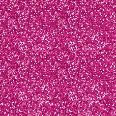 pink glitter background with white dots on the top and bottom half, in different sizes