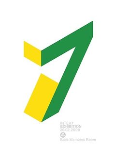 the green and yellow letter 7 is shown in this logo for an organization that has been named