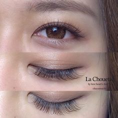 Japanese Lash Extensions, Light Brown Balayage, Eyelash Extensions Salons, Natural Fake Eyelashes, Lash Extentions, Eyelash Extensions Styles, Lash Extensions Styles, Natural Eyelash Extensions, Korean Eye Makeup