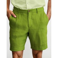 Category:WE-Pants; Season:Summer; Fabric:Linen Cotton Blend; Gender:Men's; Style:Stylish,Casual; Elasticity:Inelastic; Occasion:Daily,Outdoor,Streetwear; Fit Type:Regular Fit; Function:Breathable,Comfort; Waistline:Mid Waist; Pattern:Plain; Design:Zipper; Brand:OUKU; Pants Type:Shorts,Summer Shorts,Dress Shorts,Linen Shorts,Beach Shorts; Fly Type:Zipper,Button; Front page:FF; Listing Date:02/20/2023; Production mode:External procurement; Hips:; Length:; Waist:; Fit US Size:null; Fit UK Size:null; Fit EU Size:null; Pants Length:Short Outdoor Streetwear, Shorts Dress, Shorts Linen, Dress Shorts, White Sky, Short Summer Dresses, Shorts Summer, Plain Design, Casual Black