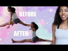 an image of a woman doing yoga exercises