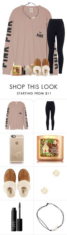 "Comment what you want for Christmas!" by kyliegrace ❤ liked on Polyvore featuring beauty, Victoria's Secret, NIKE, Casetify, UGG, Kendra Scott and NARS Cosmetics Comfy Clothes, Outfit Goals, Fall Winter Outfits, Nars Cosmetics, Fall Outfit, Kendra Scott, Comfy Outfits