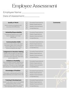 an employee's checklist with the words employee, employee and student on it