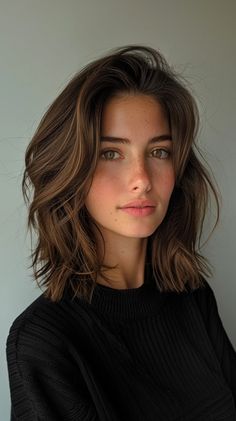 Top 30 Bob Hairstyles That Are Trending This Year Bob Cut Long Hair, Short To Medium Layered Haircuts, Half Lange Bob, Haircut For Side Part, Hair Cut Ideas 2024 Trends, Long Italian Bob Haircut, Medium Length Brunette Haircut, Short Haircuts For Women Shoulder Length, Long Italian Bob