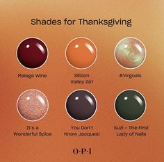 November Nails Colors, Thanksgiving Nails Color, Opi Gel Nails, November Nails, Gel Nails Diy, Turkey Day, Thanksgiving Nails