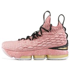 Kids Nike LeBron 15 LMTD GS Rust Pink Infant/Toddler Shoes Pink Basketball, Hair Sports, Nike Lebron, Kids Nike, Toddler Shoes, Lebron James, Converse High Top Sneaker, Converse Chuck Taylor High Top Sneaker, Nike Jordan