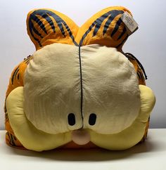 a stuffed animal that looks like a tiger