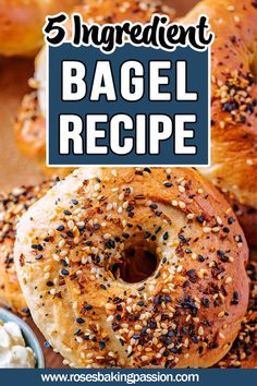 bagel_breakfast_ideas Easy Bagel Recipe No Yogurt, Quick Bagel Recipe, Easy Bagel Recipe, Easy Bagel, Homemade Beef Stew Recipes, Quick Brunch