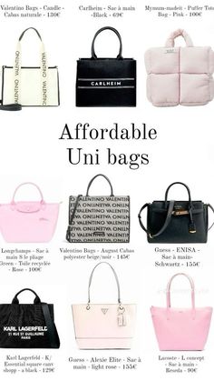 Turn The Other Cheek, University Bag, Everyday Bag Essentials, Handbag Ideas, Uni Bag, In A Perfect World, School Bag Essentials, My Style Bags